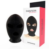DARKNESS - BLACK MOUTH AND EYES BDSM SUBMISSION MASK